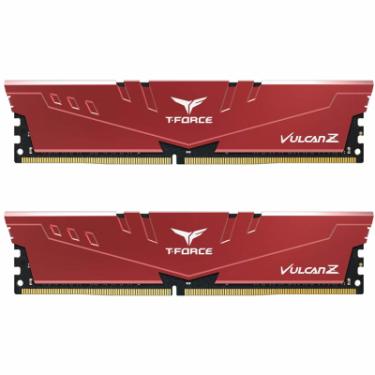 Модуль памяти для компьютера Team DDR4 32GB (2x16GB) 3200 MHz T-Force Vulcan Z Red Фото 2