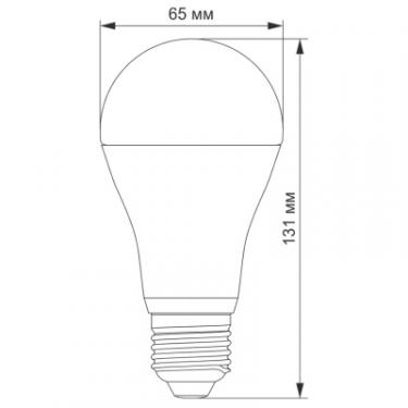Лампочка TITANUM LED A60 12V 10W E27 4100K Фото 1
