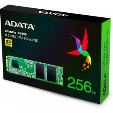 Накопитель SSD ADATA M.2 2280 256GB Фото 3