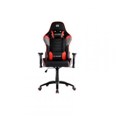 Кресло игровое 2E GAMING Chair BUSHIDO Black/Red Фото 2