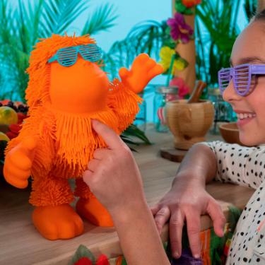 Интерактивная игрушка Jiggly Pup Танцюючий орангутан (помаранчевий) Фото 5