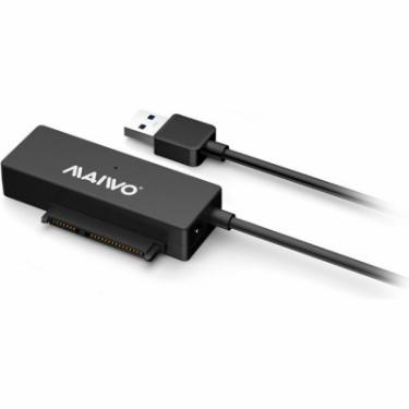 Адаптер Maiwo USB 3.0 to HDD SATA 2,5"/3,5"/5,25"/SSD, PA 2V/2A Фото 1