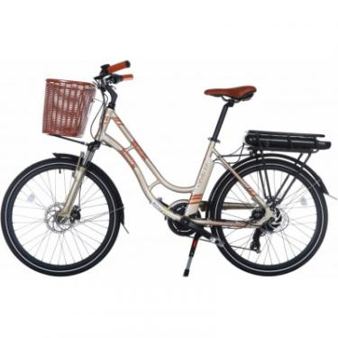 Электровелосипед Trinx E-Bike Sella 2.0 24" рама-17" Champagne-Gold Фото