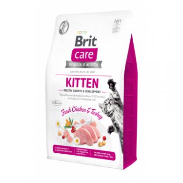 Сухой корм для кошек Brit Care Cat GF Kitten HGrowth and Development 2 кг Фото