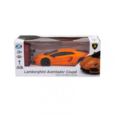 Радиоуправляемая игрушка KS Drive Lamborghini Aventador LP 700-4 (124, 2.4Ghz, оранж Фото 8