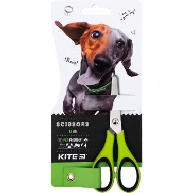 Ножницы Kite з гумовими вставками Dogs, 13 см Фото