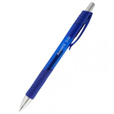 Ручка гелевая Axent автоматична Safe, синя Фото
