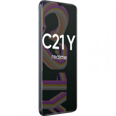 Мобильный телефон realme C21Y 4/64Gb NFC Cross Black Фото 6