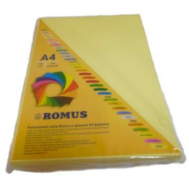 Бумага Romus A4 160 г/м2 100sh Yellow Фото