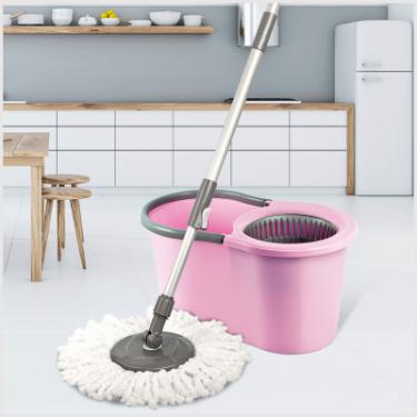 Комплект для уборки Planet Household Spin Mop Midi фіолетовий 16 л Фото 3