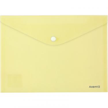 Папка - конверт Axent А5, Pastelini, жовта Фото