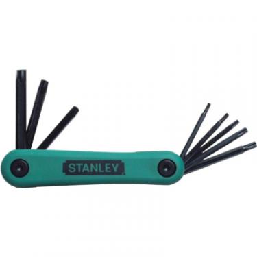 Набор инструментов Stanley шестигранні ключі, з тримачем, Torx T9-T40, набір Фото