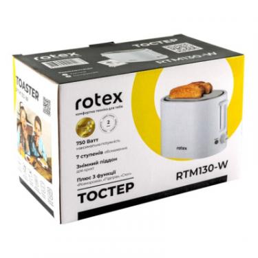 Тостер Rotex RTM130-W Фото 3