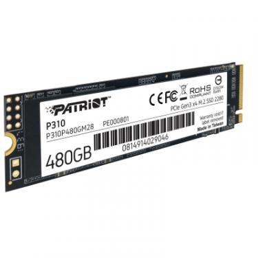 Накопитель SSD Patriot M.2 2280 480GB Фото 1