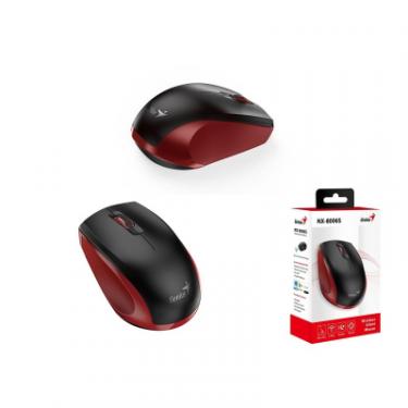 Мышка Genius NX-8006 Silent Wireless Red Фото 1