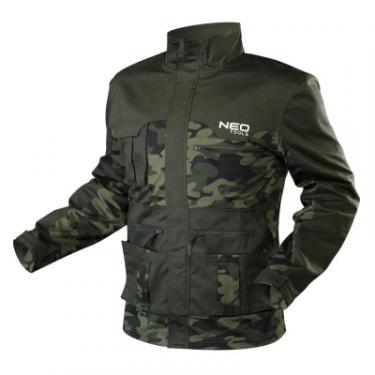 Куртка рабочая Neo Tools CAMO, розмір M (50), 255 г/м2, високий комір, кише Фото