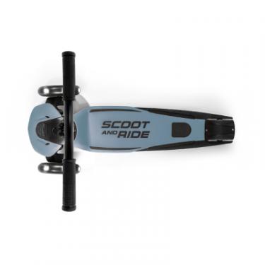 Самокат Scoot&Ride Highwaykick 5 LED Steel Фото 1