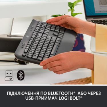 Клавиатура Logitech Signature K650 USB/Bluetooth UA Graphite Фото 3