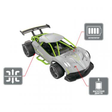 Радиоуправляемая игрушка Sulong Toys Speed racing drift Aeolus (сірий, 116) Фото 2