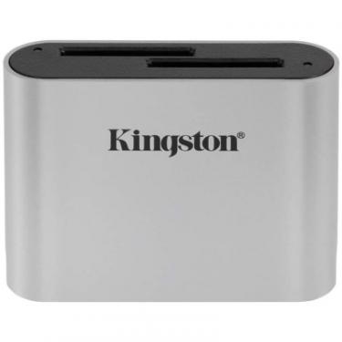 Считыватель флеш-карт Kingston Workflow Dual-Slot SDHC/SDXC UHS-II Фото