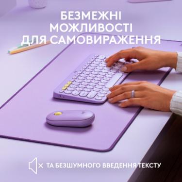 Клавиатура Logitech K380 Multi-Device Bluetooth UA Lavender Lemonade Фото 2