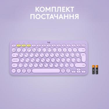 Клавиатура Logitech K380 Multi-Device Bluetooth UA Lavender Lemonade Фото 8