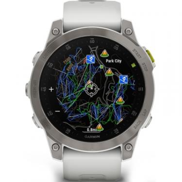 Смарт-часы Garmin EPIX gen 2, Sapphire,White,Titanium, GPS Фото 4
