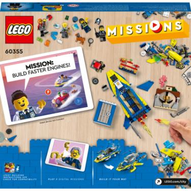 Конструктор LEGO City Missions Детективні місії водної поліції 278 Фото 9