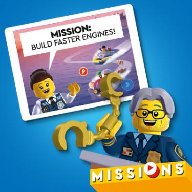 Конструктор LEGO City Missions Детективні місії водної поліції 278 Фото 5