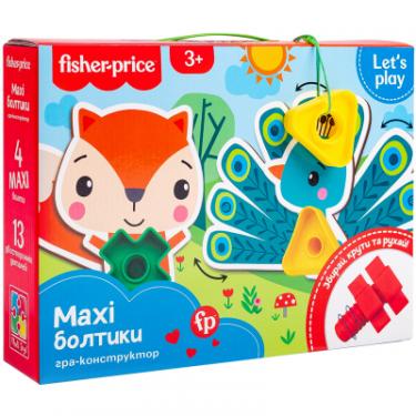 Развивающая игрушка Vladi Toys Fisher Price Maxi-болтики (укр) Фото