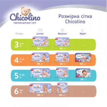 Подгузники Chicolino Розмір 4 (7-14 кг) 48 шт Фото 7