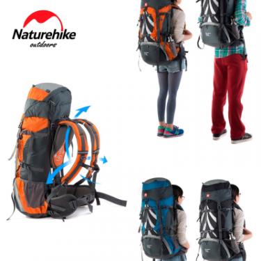 Рюкзак туристический Naturehike NH70B070-B 70+5 л Orange Фото 1
