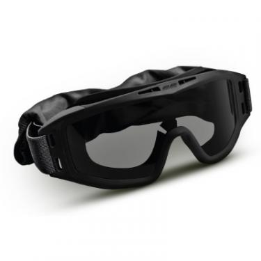 Тактические очки 2E Hawk WS Black Anti-fog + сумка + 3 лінзи Фото