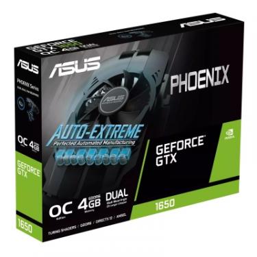 Видеокарта ASUS GeForce GTX1650 4096Mb PHOENIX OC D6 EVO Фото 5