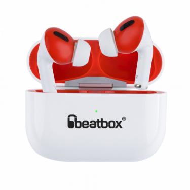Наушники BeatBox PODS PRO 1 Wireless Charging White-Red Фото