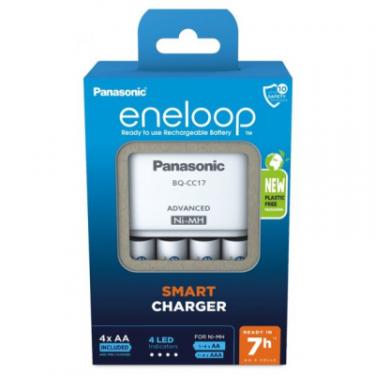 Зарядное устройство для аккумуляторов Panasonic Advanced Charger + Eneloop 4AA 2000 mAh NI-MH Фото 2