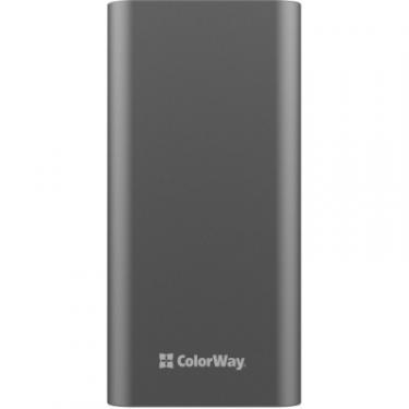 Батарея универсальная ColorWay 20 000 mAh PD/20W, QC/3.0, USB-C/Micro-USB/Lightni Фото