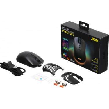Мышка 2E Gaming HyperDrive PRO RGB Wireless/USB Black Фото 11