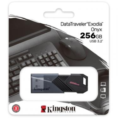 USB флеш накопитель Kingston USB3.2 256GB Kingston DataTraveler Exodia Onyx Фото 10