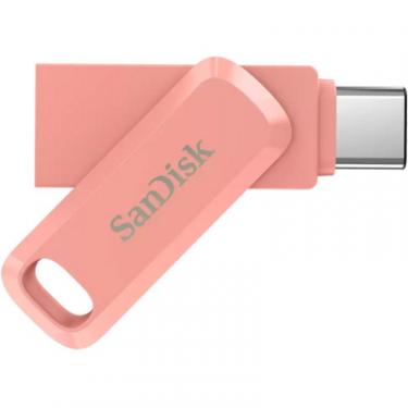 USB флеш накопитель SanDisk 64GB Ultra Dual Drive Go Type-C Peach Фото 1
