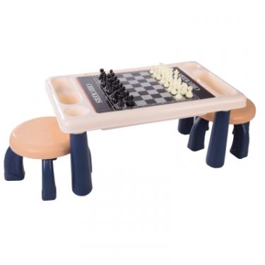 Настольная игра A-Toys Шахи 9 в 1, стіл+2 стільця в наборі Фото