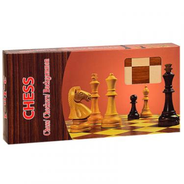 Настольная игра A-Toys Дерев'яні шахи з нардами та шашками Фото 3