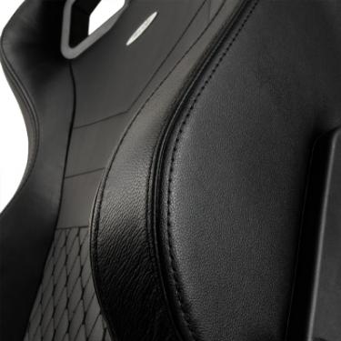 Кресло игровое Noblechairs Epic Series Real Leather Black Фото 6