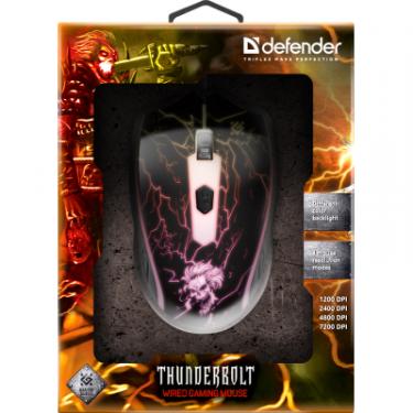 Мышка Defender Thunderbolt GM-925 USB Black Фото 3