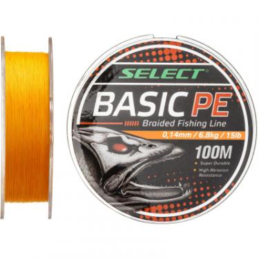 Шнур Select Basic PE 100m Помаранч 0.12mm 12lb/5.6kg Фото