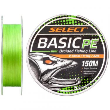 Шнур Select Basic PE 150m Light Green 0.18mm 22lb/9.9kg Фото