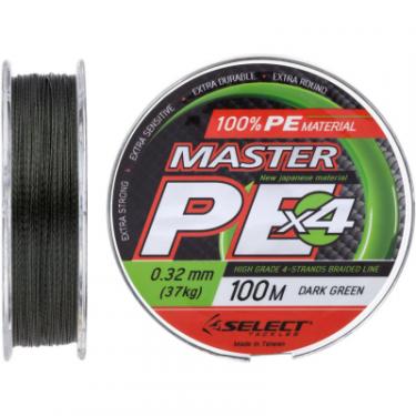 Шнур Select Master PE 100m Dark Green 0.32мм 37кг Фото