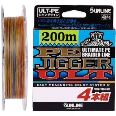Шнур Sunline PE-Jigger ULT 200m 2.5/0.250mm 40lb/18.5kg Multi C Фото