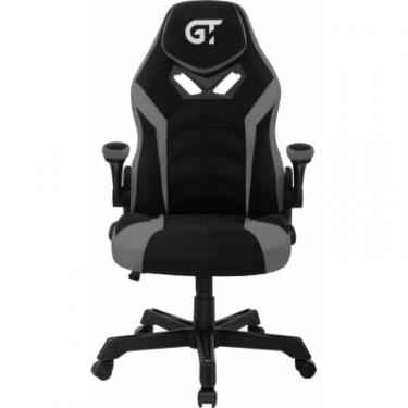 Кресло игровое GT Racer X-2656 Black/Gray Фото 1