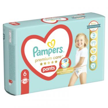Подгузники Pampers Premium Care Pants Розмір 6 (15+ кг) 42 шт Фото 2